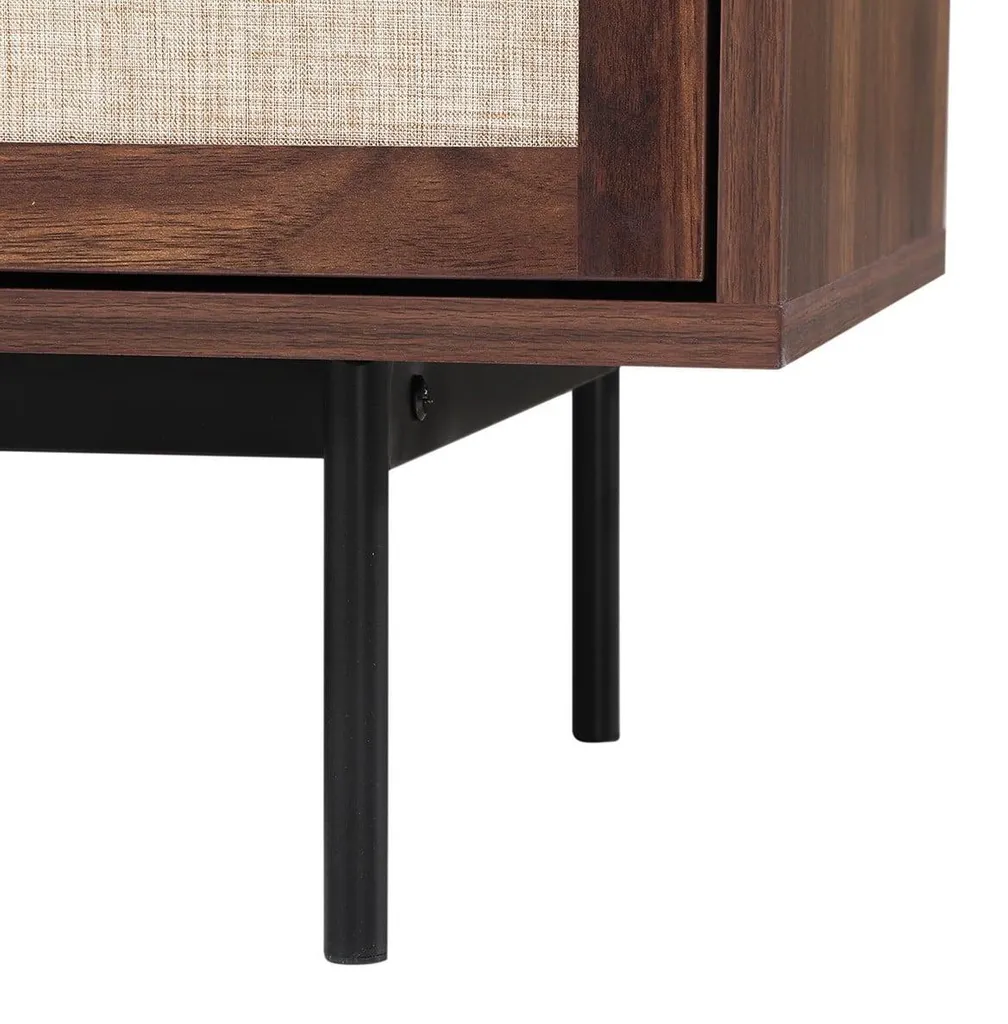 Buffet JETSON 140 cm : Solution Rangement Design pour Salon Encombré