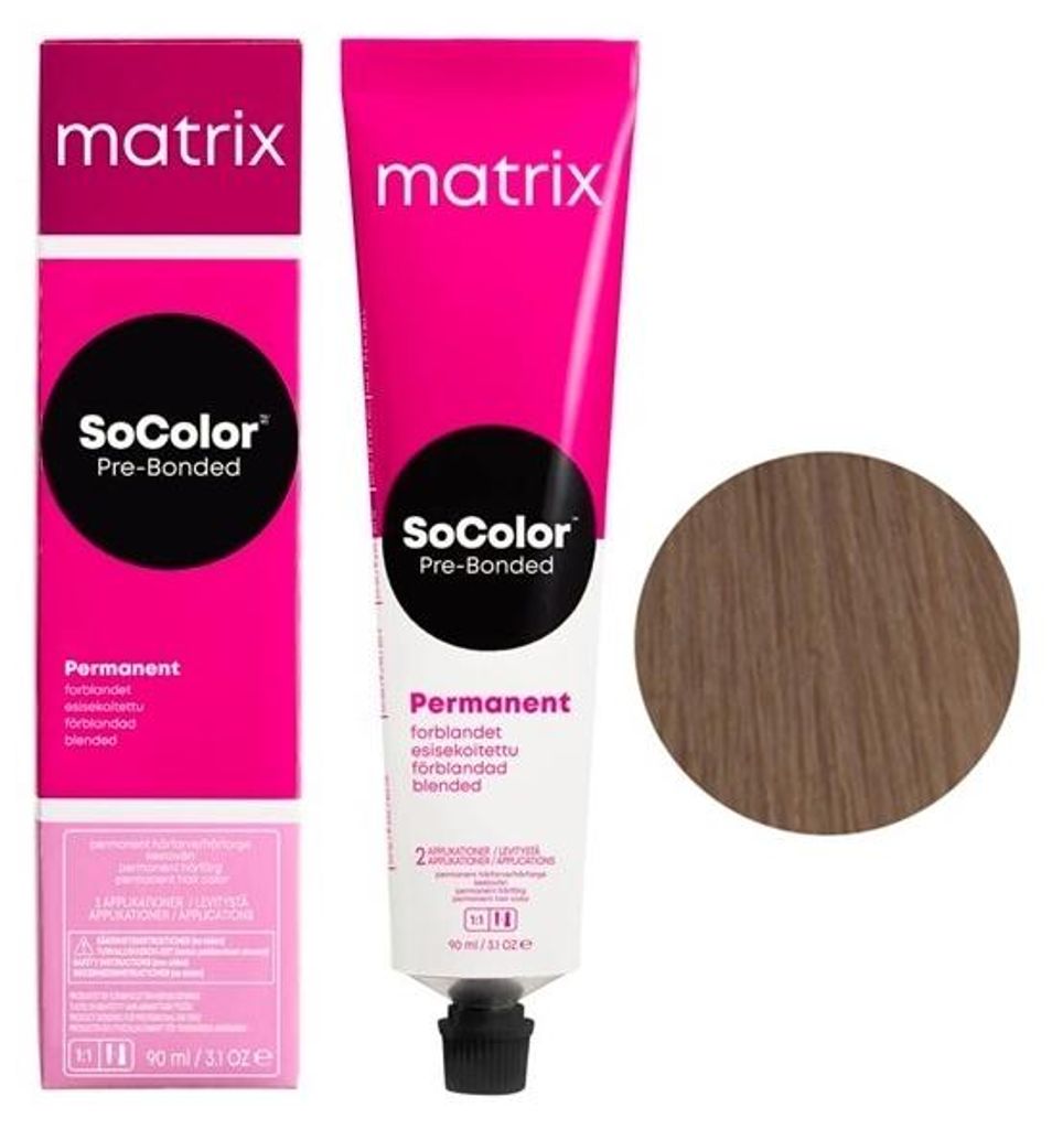 Matrix SOCOLOR Pré-lié - 9A - Blond clair cendré - 90ml Image du produit 