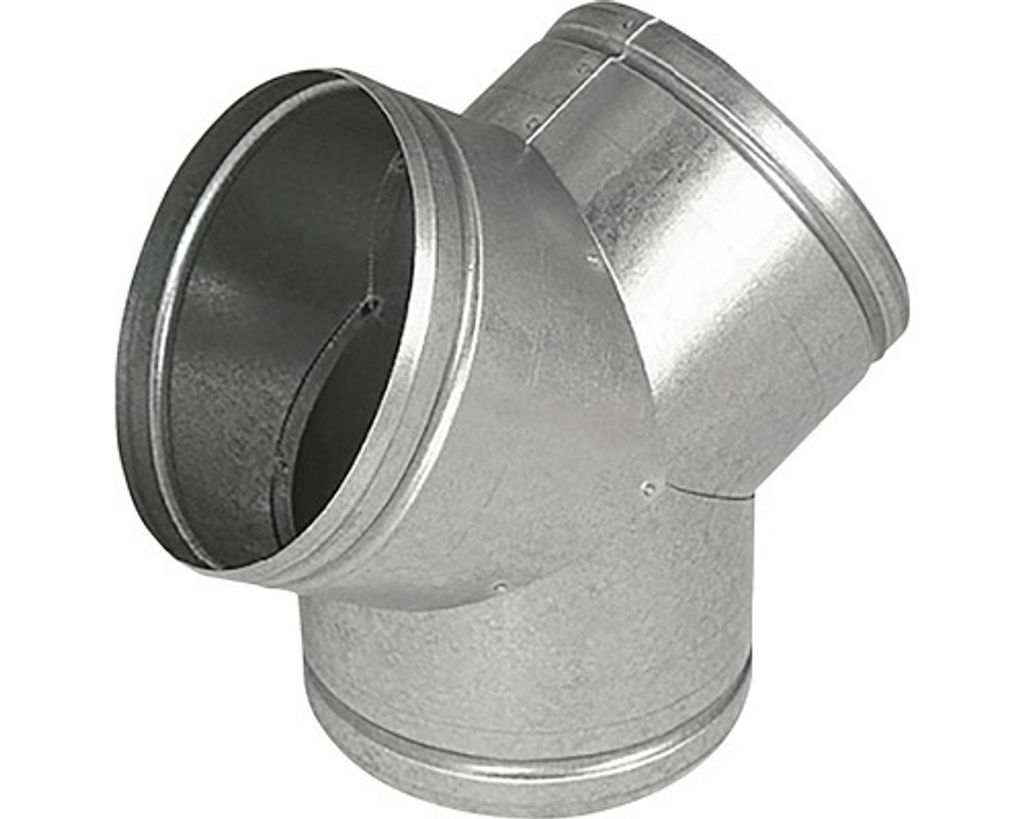 Rozdvojka dymovodu Y Ø100 mm pozink Obrázok produktu 