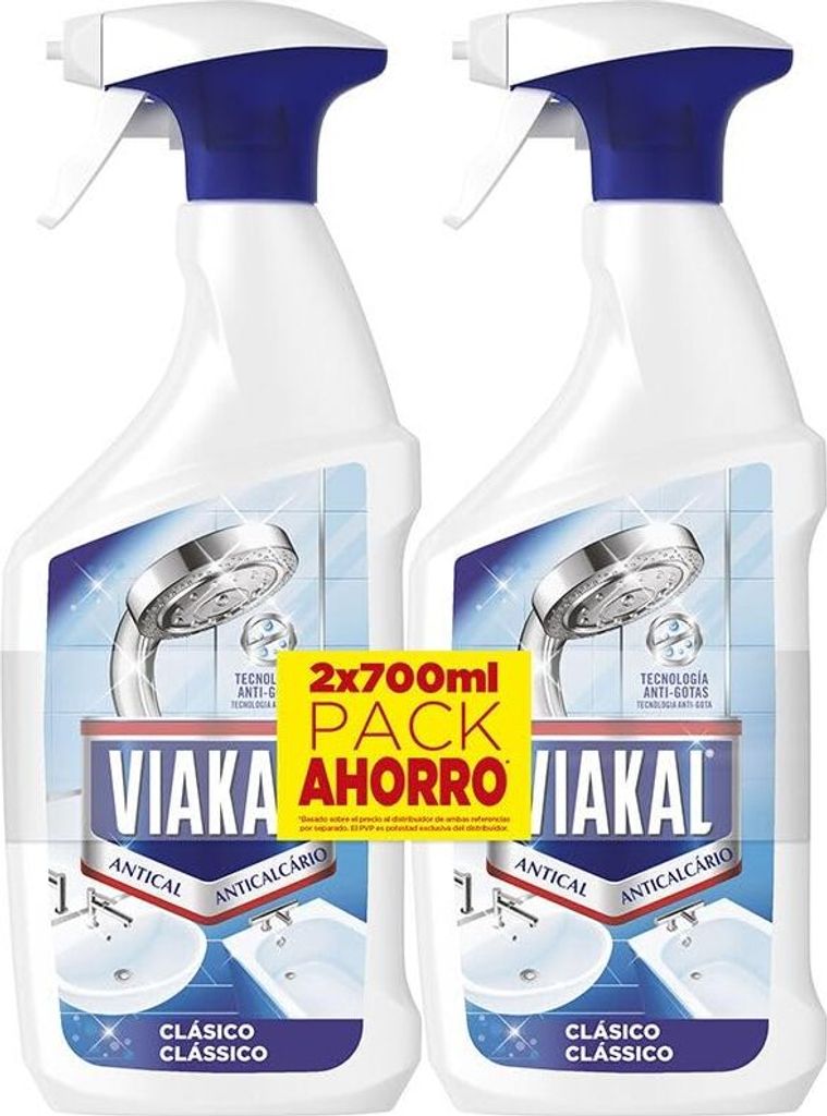 VIAKAL ANTICAL SPRAY LOT 2 x 700ml Produktbild 