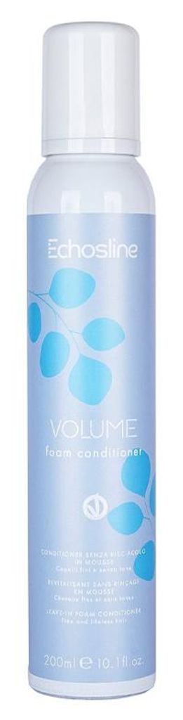 Echosline Volume Foam Conditioner Mousse for Fine and Lifeless Hair 200ml