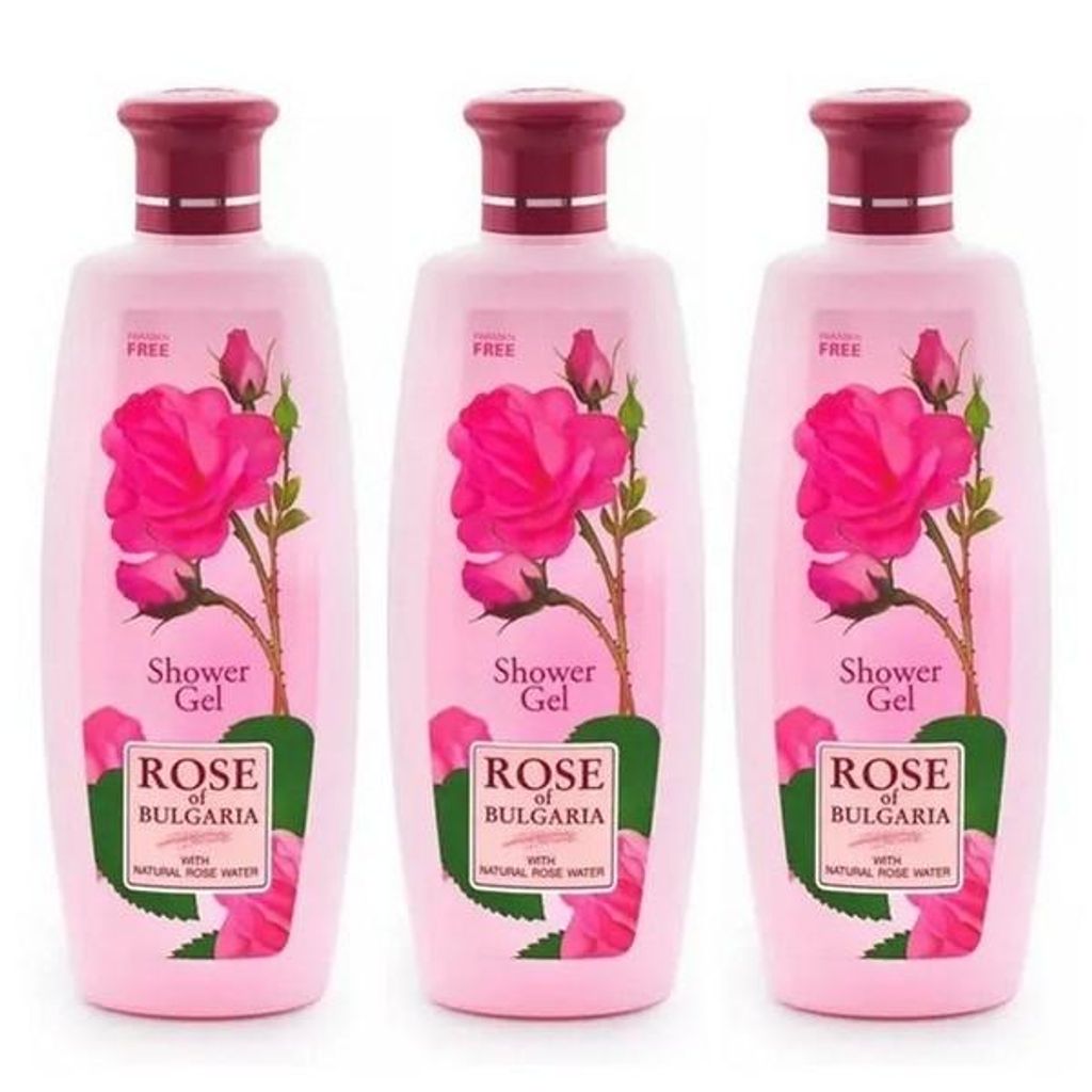 Gel douche Biofresh Rose de Bulgarie, 3 x 330 ml Image du produit 