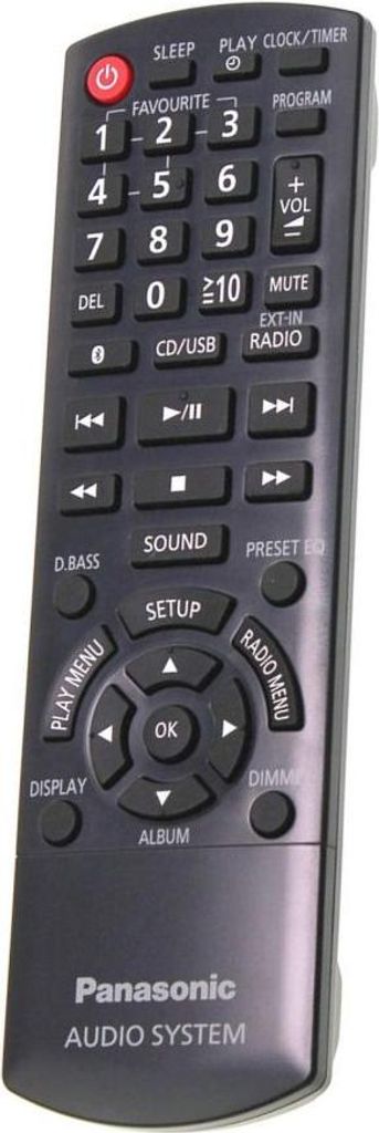 Originale Panasonic Audio Fernbedienung SC-HC410 | SC-HC412
