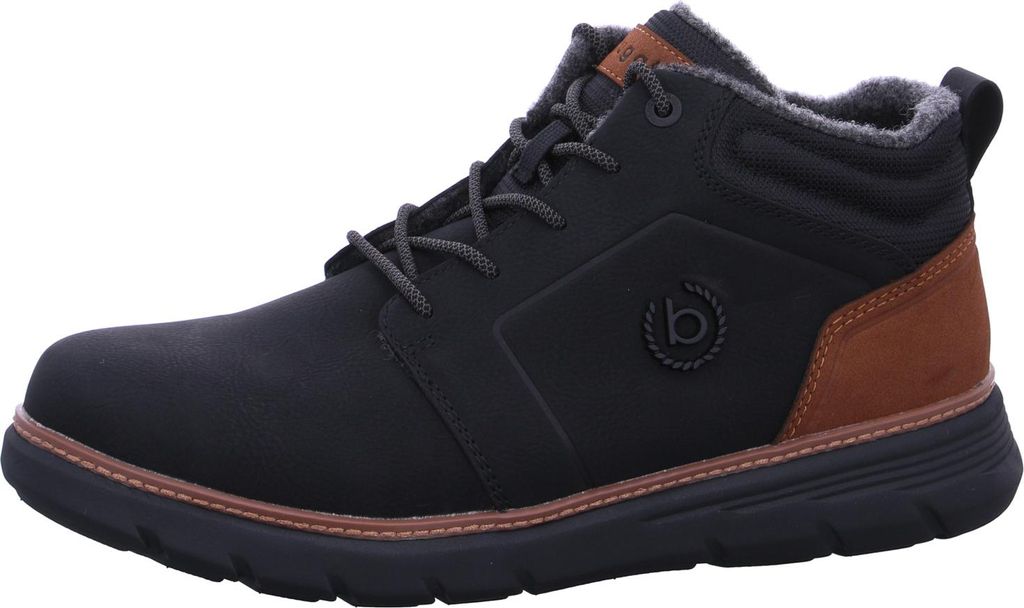 Bugatti Palau Schnürstiefel Schwarz Produktbild 