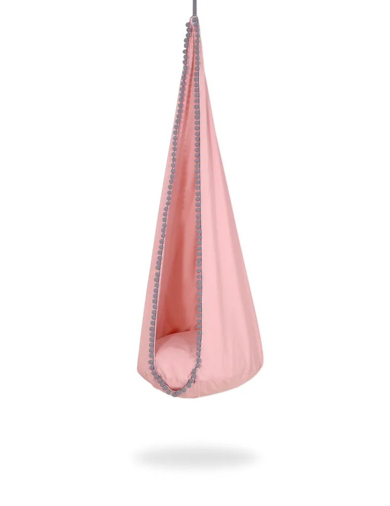 Altalena sospesa Cocoon - rosa pastello - 5902366001491
