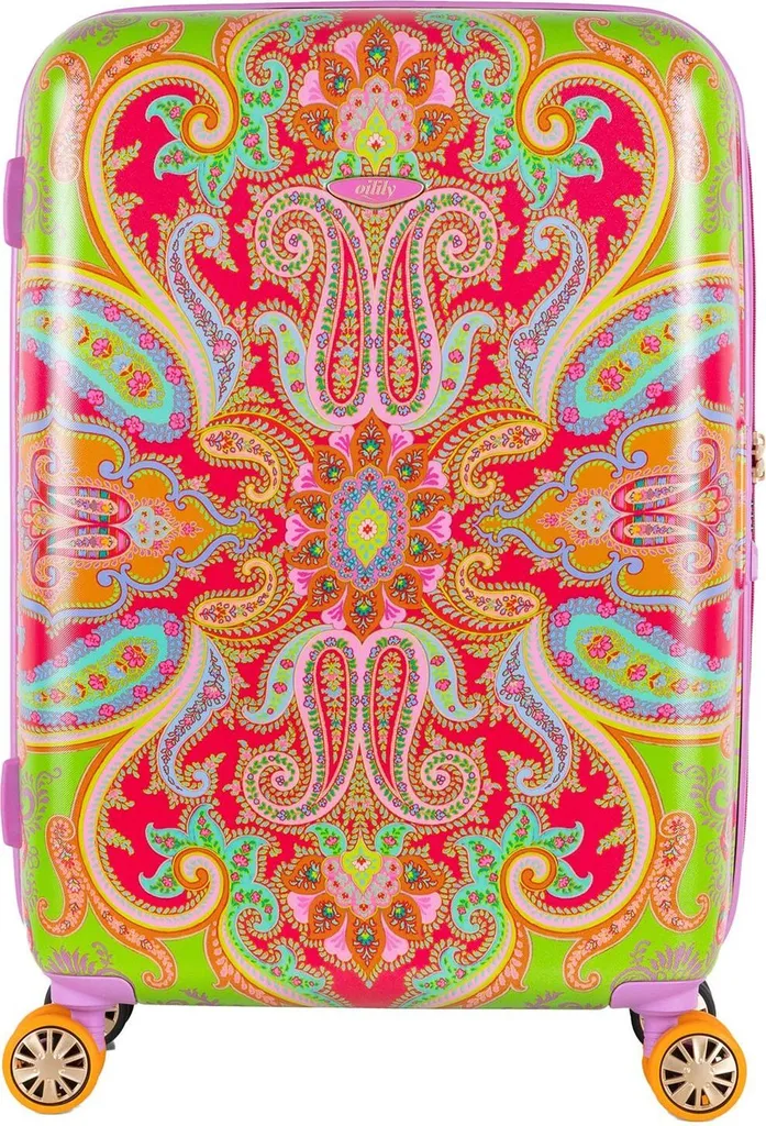 Trolley rigide Oilily Meadow 55cm - Valise colorée 4 roues multidirectionnel