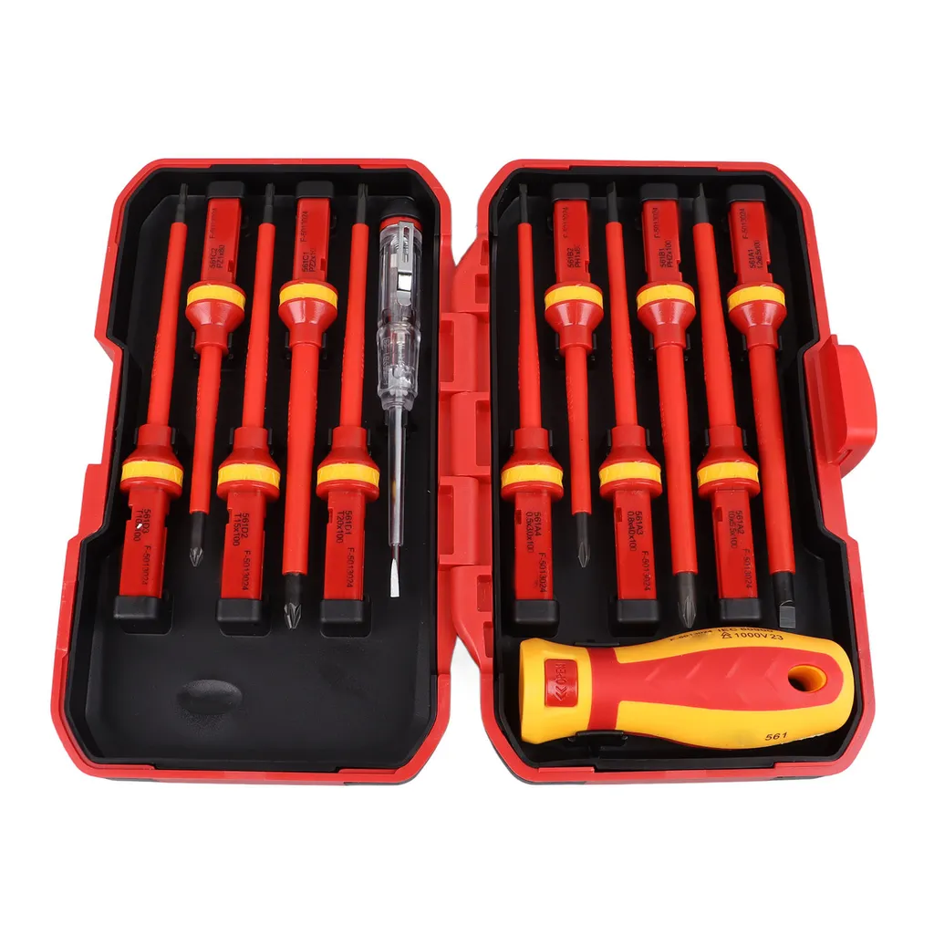 Kit tournevis isolés pour installation électrique et maintenance sécurisée