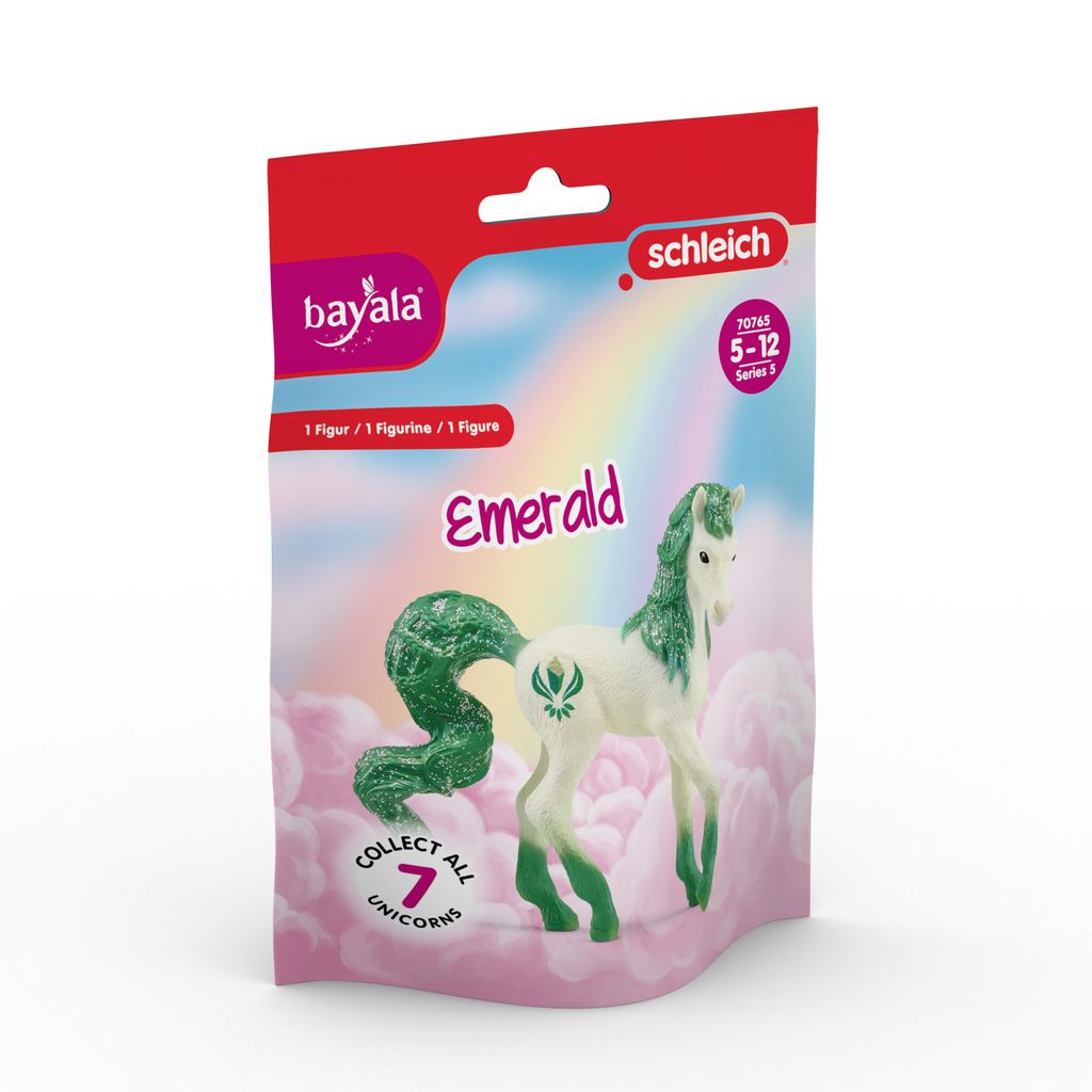 Schleich 70765 Zberateľský jednorožec Smaragd Obrázok produktu 