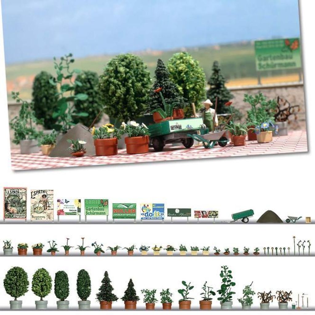 Busch Pflanzenkübel - Set