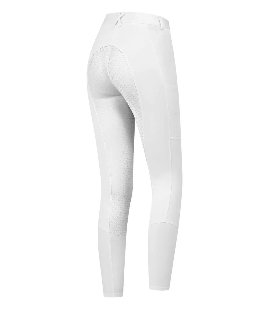 Pantalon de concours blanc E.l.t. Essential Silicone 140 cm élastique - 2