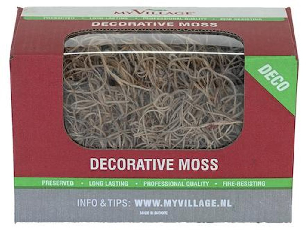 Tillandsia Moss Natural 50G Weihnachten My Village