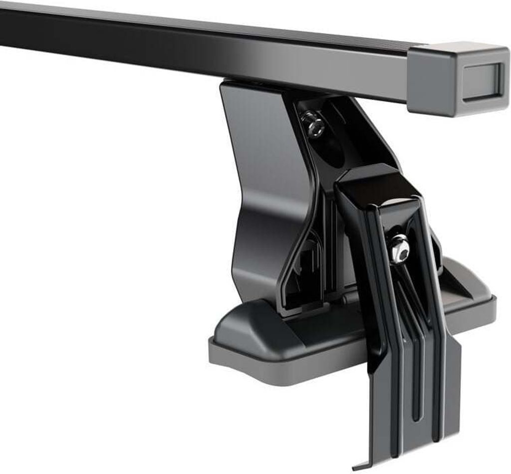 Menabo Omega | Dachträger - Toyota Corolla Hatchback (E120) 5 Türen 2002-2007 - Silber - Aluminium - Länge 112 cm - Dachträger TOYOTA - TUV