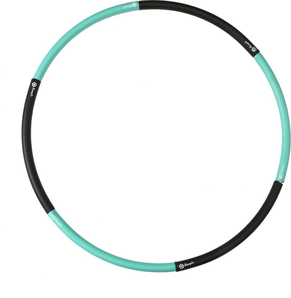 Camfosy SHOOP Hula-Hoop-Reifen Türkis - Schnelle Erfolge mit leichtem Aufbau und perfekter Form