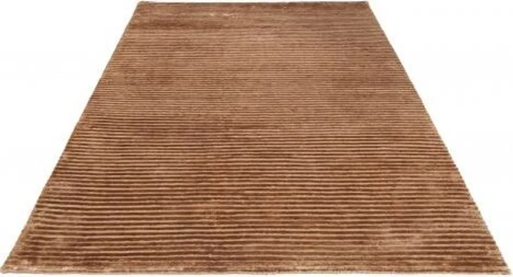 Tapis rectangulaire Himalaya 2474 brun clair 70x140 résistant