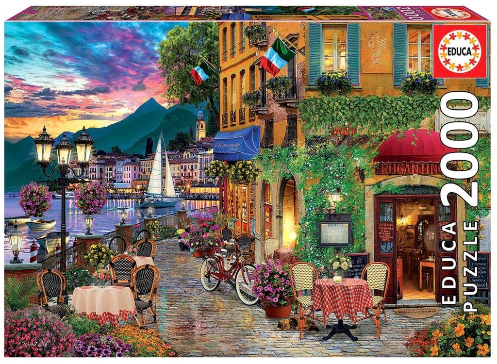 Educa 18009, Italianita, 2000 Teile Puzzle für Erwachsene Produktbild 