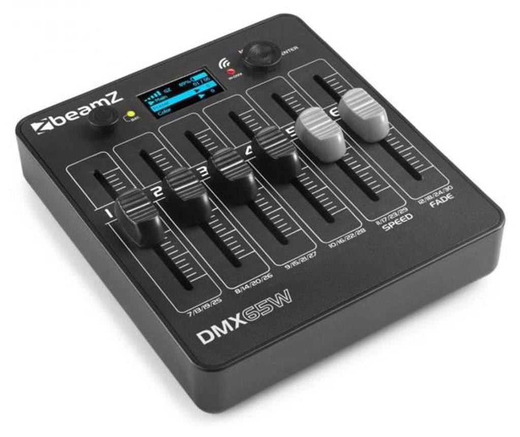 DMX65W DMX Batt. Controller 6 fader
