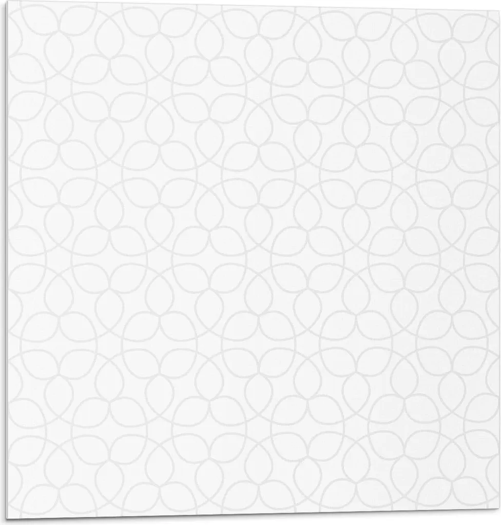Piastrelle Autoadesive Deluxe 3D Motivo Cerchi - 20x20cm Vinile