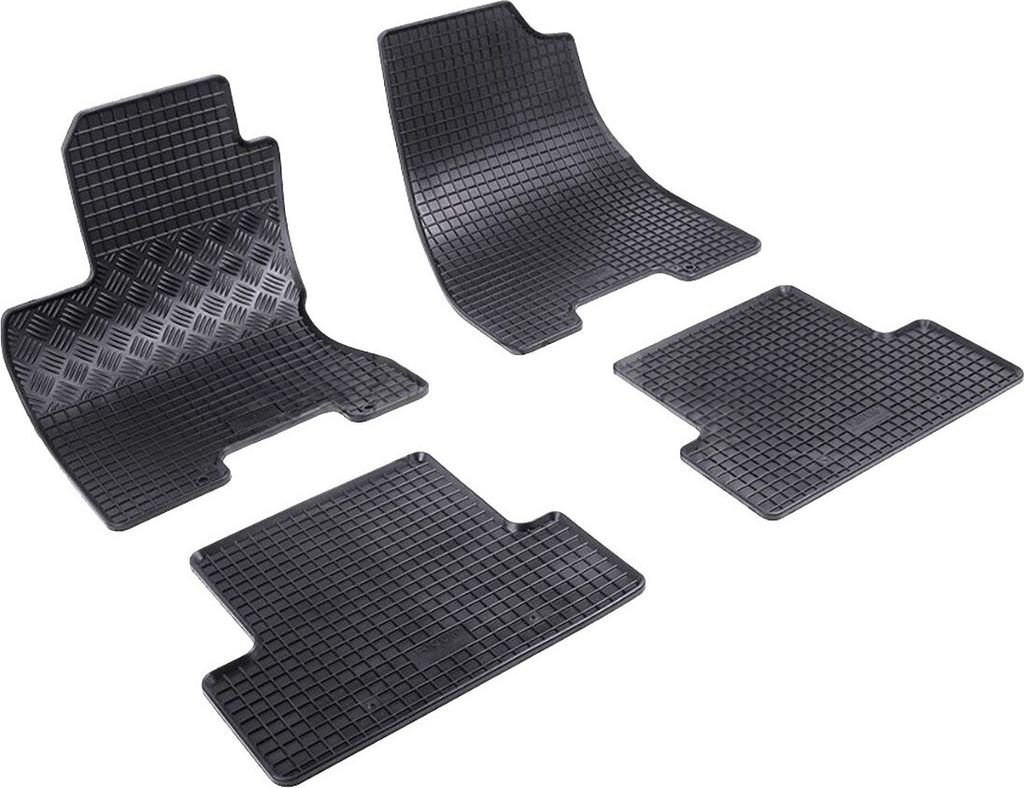 Gummi-Autofußmatten Rigum für Nissan X-Trail (2007 -)