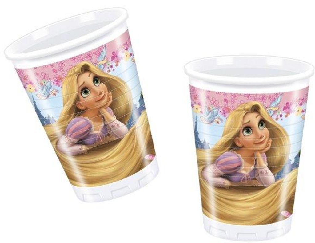 Disney Rapunzel Plastikbecher 200 ml Produktbild 
