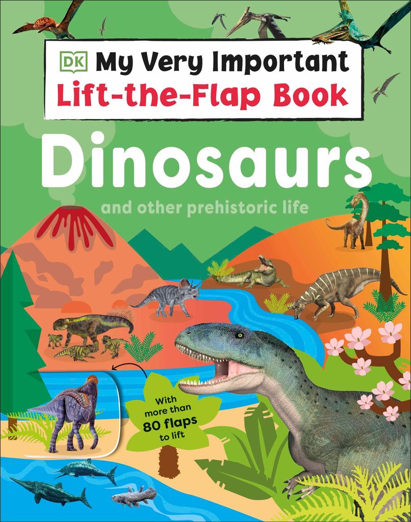 Dinosaurs Lift The Flap Book – Lingua: Inglese