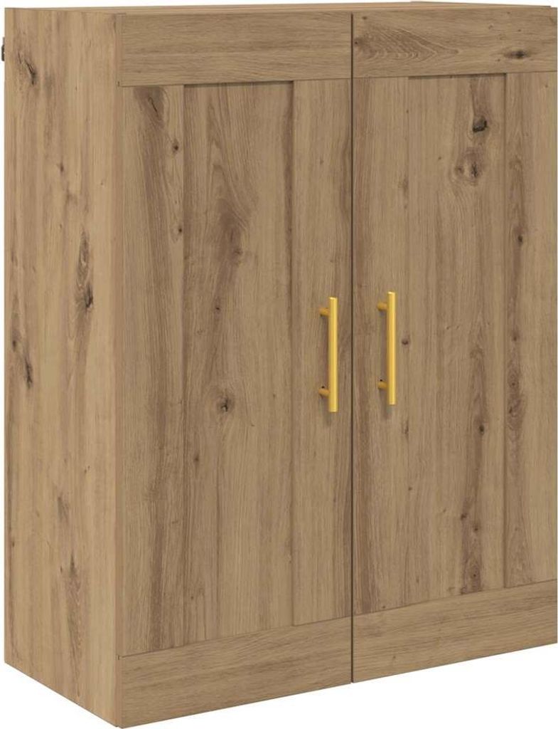 Wandschrank Artisan-Eiche 69,5 x 34 x 90 cm Holzwerkstoff