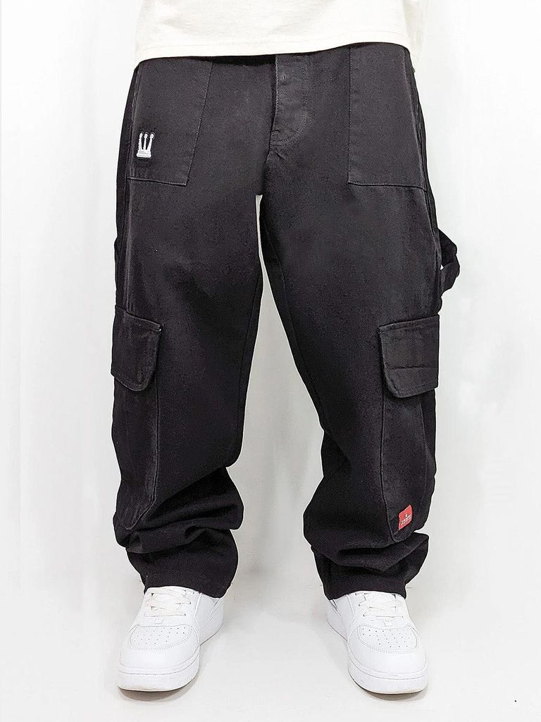 DADA Supreme Worker Cargo Baggy Jeans mit Taschen und Produktbild 