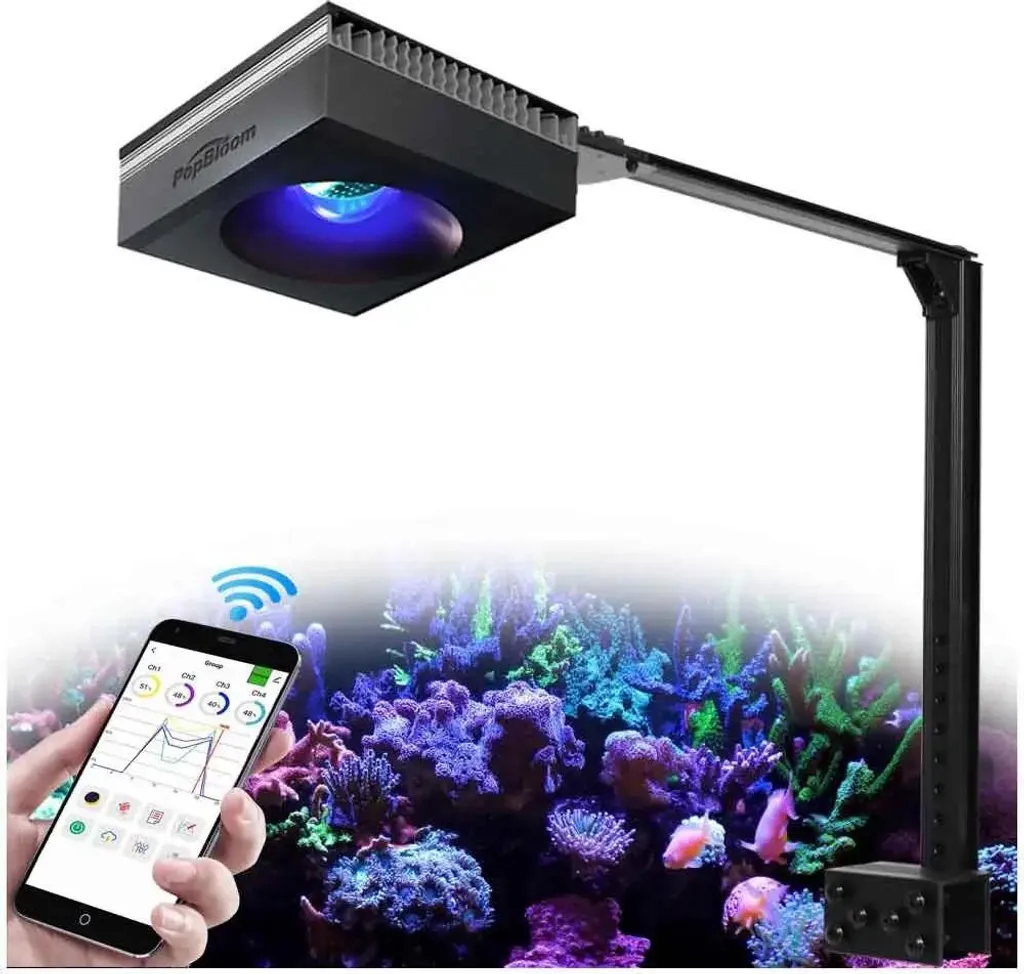 LED Aquarium RL90 Spectre Complet avec Télécommande Cloud et Bras