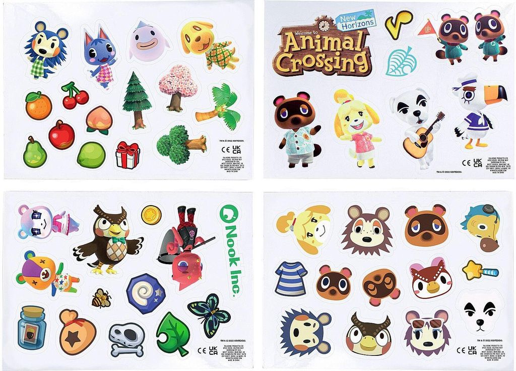 Techniczne naklejki Animal Crossing Zdjęcie produktu 