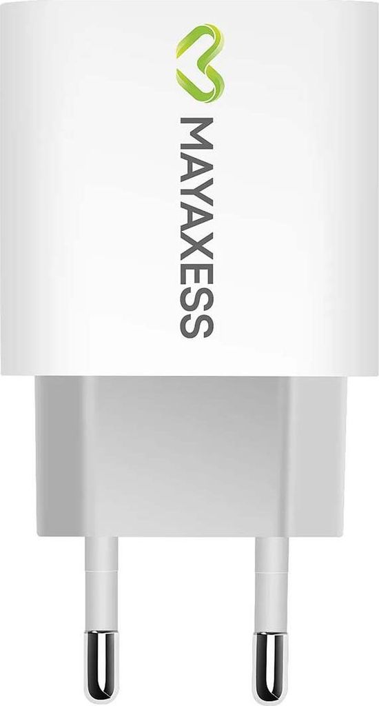 Mayaxess, USB-C Schnellladegerät 20W für iPhone 17, Weiß