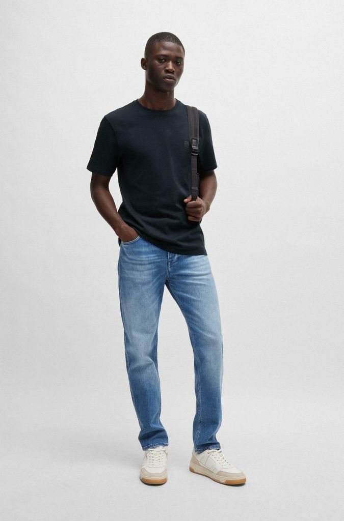 BOSS Tales Logo T-Shirt, Blau XL