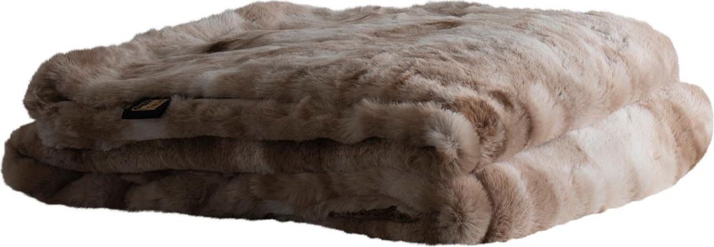 PTMD - Plaid Linde - Beige - 220x240x2cm