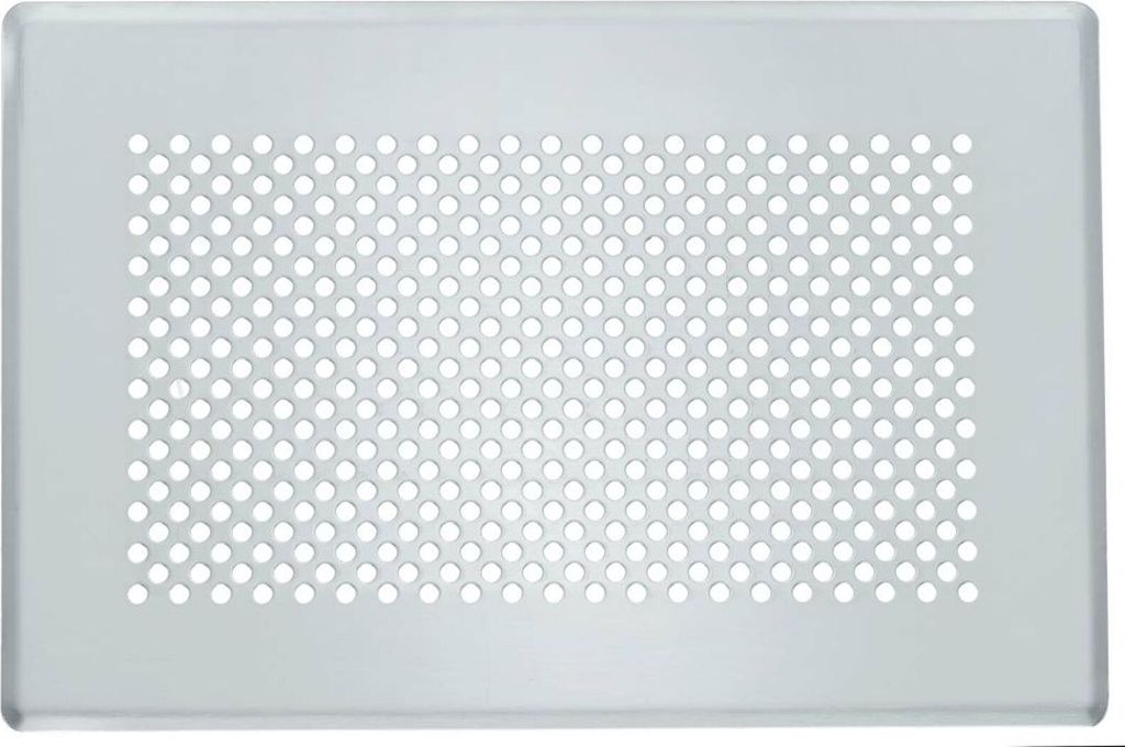 Zehnder Designgitter Pisa Edelstahl 300 x 200 mm