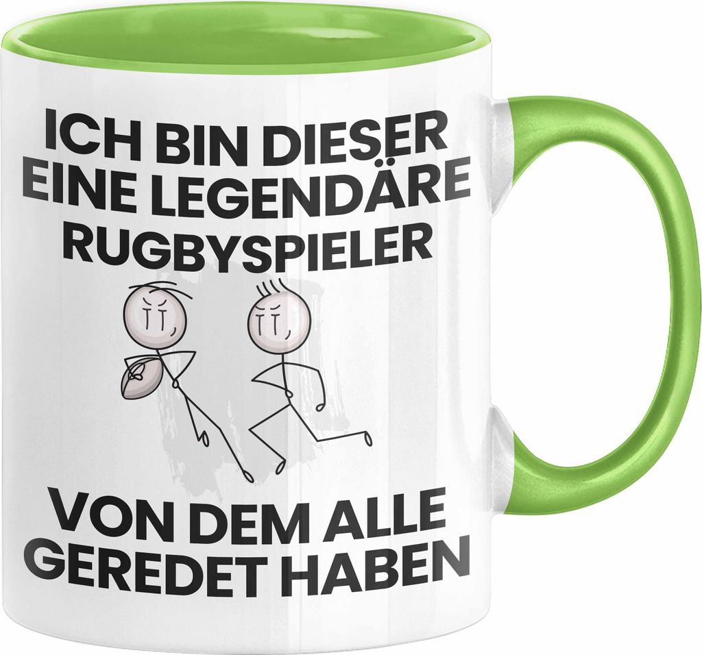 Rugbyspieler Geschenk Tasse Lustige Geschenkidee Geburtstag Produktbild 