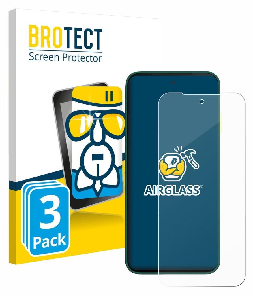 3x BROTECT Schutzglas für Fairphone 6 Schutzfolie Panzer Produktbild 