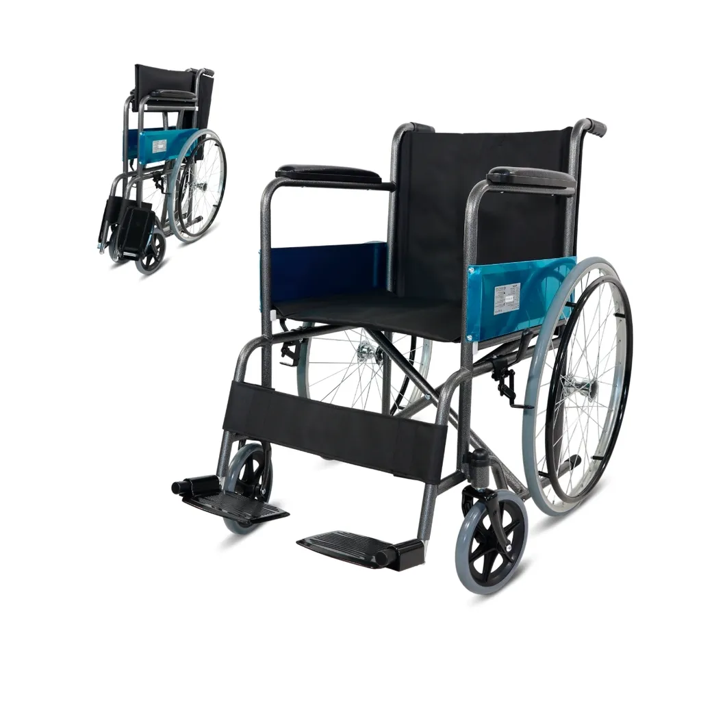 Fauteuil roulant léger et pliable Júcar Clinicalfy grandes roues 60cm