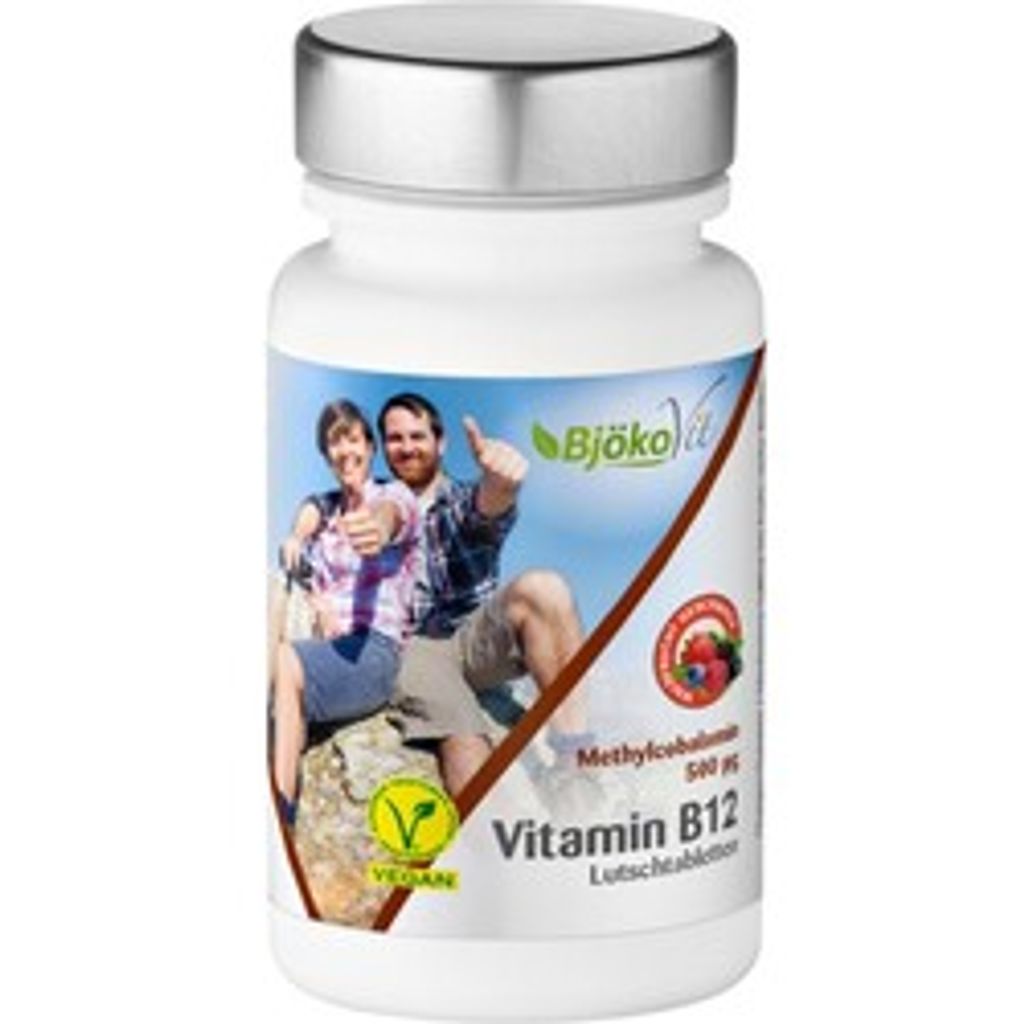 BjökoVit Vitamin B12 Lutschtabletten, 60 St. Tabletten
