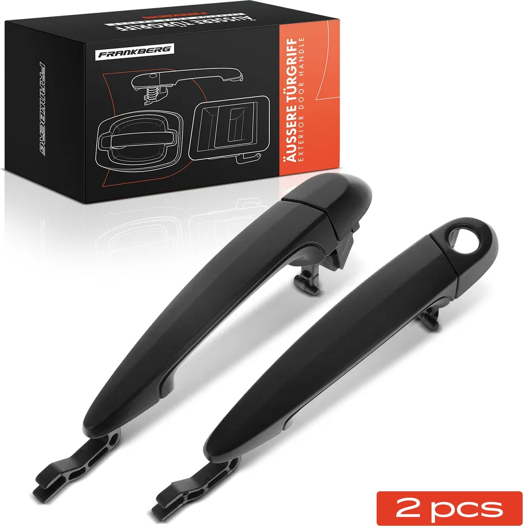 Paire de Poignées Extérieures de Portière pour BMW E81 E87 E82 E88 Avant 2pcs
