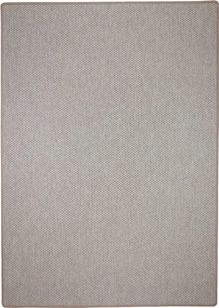 Grand Tapis de Salon Beige Clair 160x240 cm Style Scandinave Chic