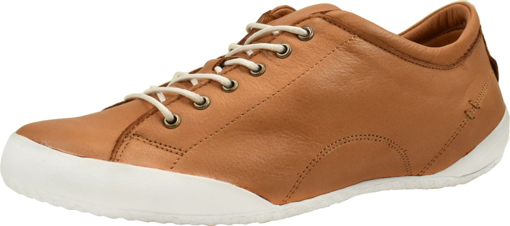 Andrea Conti Damen Sneaker Schnürer Halbschuh Leder dynamisches Design 0340559, Größe:38 EU, Farbe:Braun