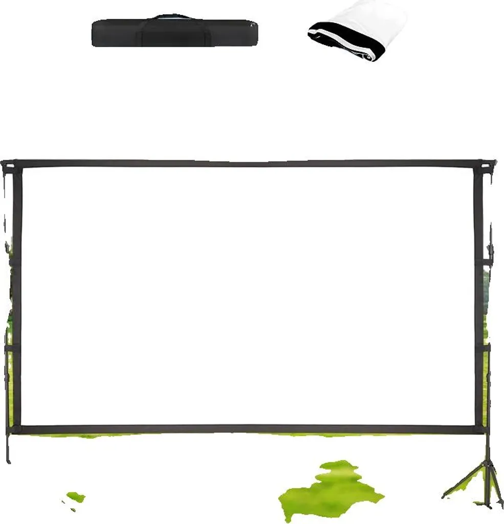 Écran de projection géant 4:3 pliable 26x27M pour cinéma plein air Pro