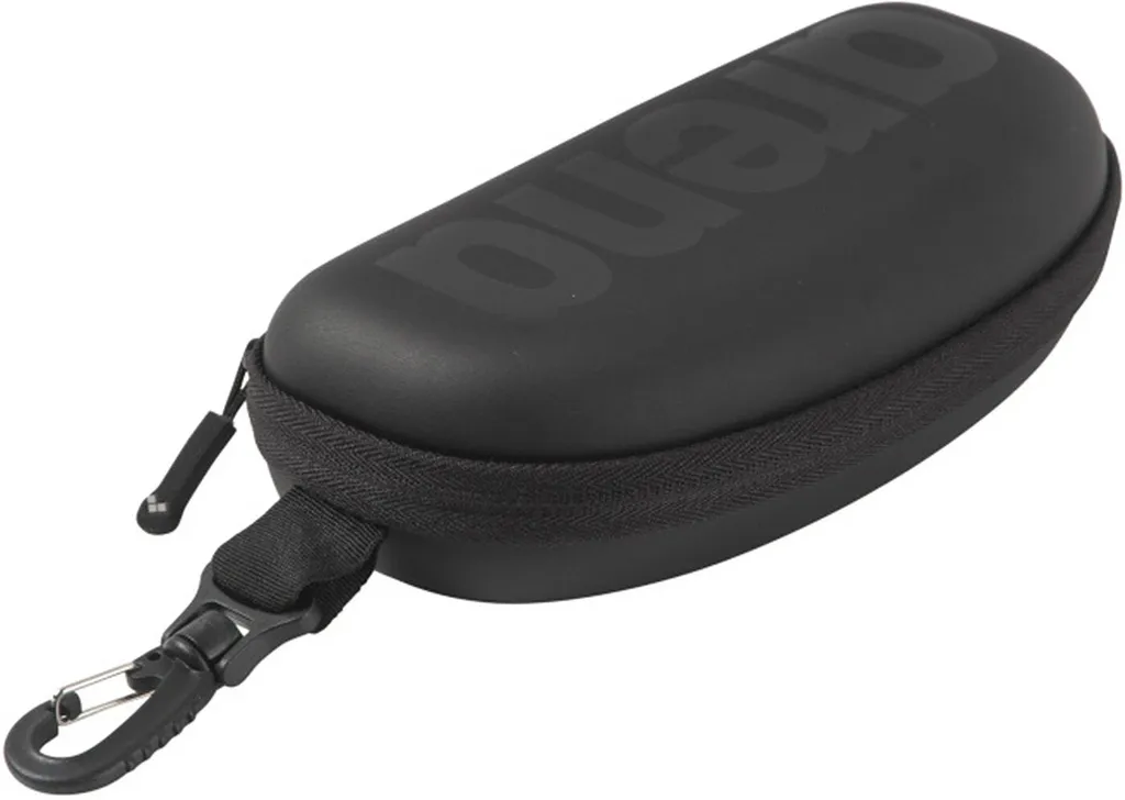 Boîtier Lunettes de Natation Arena Noir pour Entraînement et Compétition