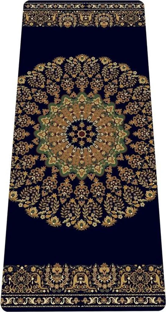 Tapis d'entraînement Pilates et Yoga pour femme - Grand format 6mm