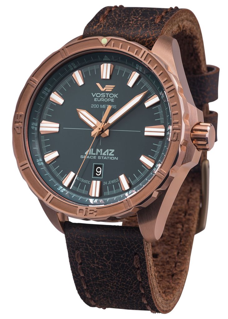 Zegarek męski Vostok Europe NH35A-320O507 brązowy Zdjęcie produktu 