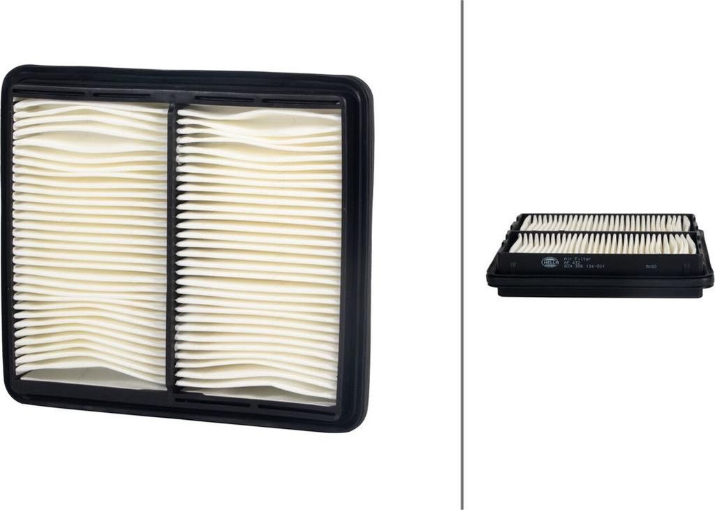 Luftfilter-Einsatz 207 x 184 mm HELLA IAM-Expertise passend für u.a. HONDA CIVIC