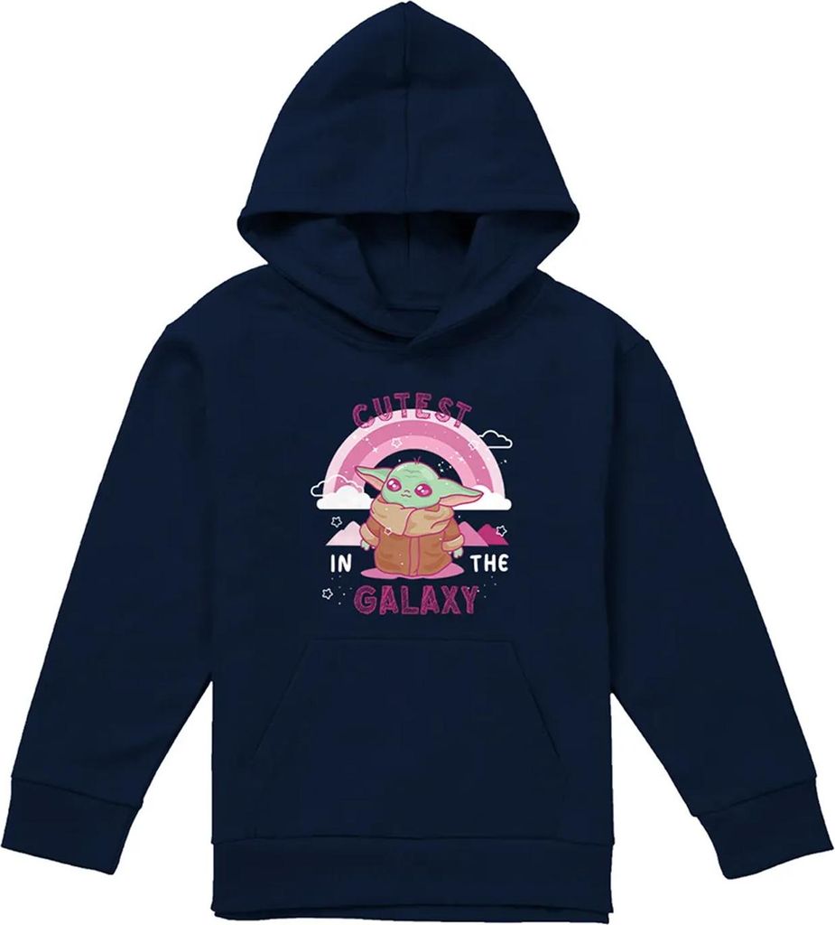 Star Wars - "Cutest In The Galaxy" Kapuzenpullover für Kinder TV24493 (128) (Marine)