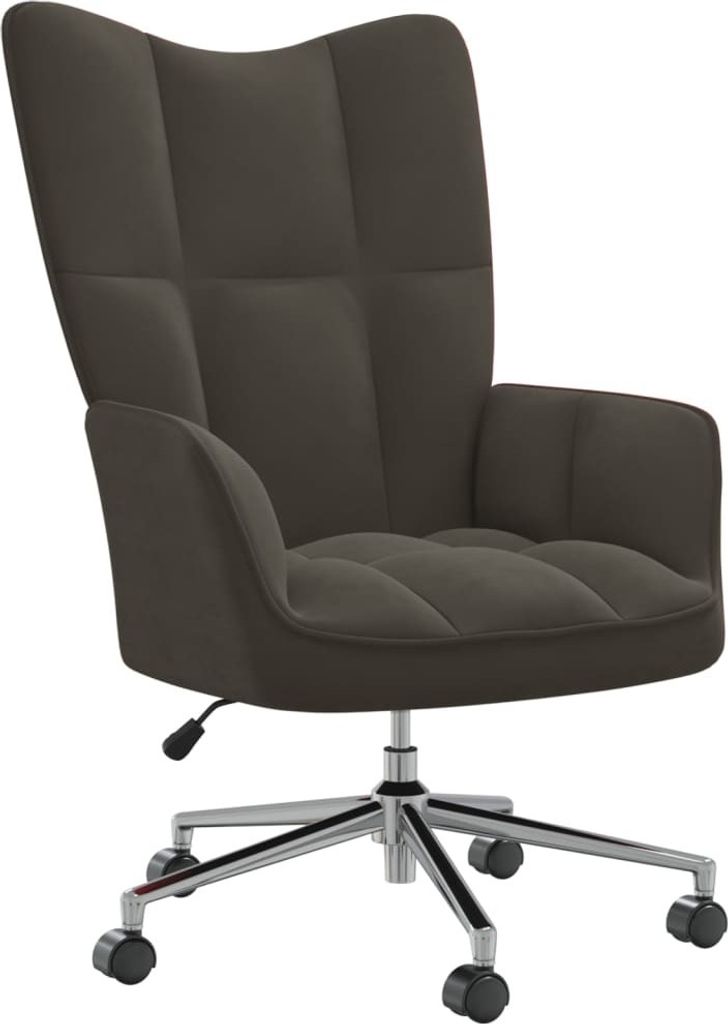 "2026 Promotion" Relaxsessel/Loungesessel/TV-Sessel - Dunkelgrau Samt - Couchsessel CC14016