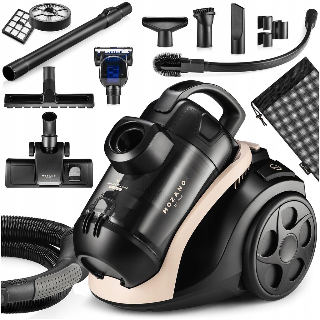 Mozano Smart Cyclonic 4000 Bodenstaubsauger, 899 W, 2 l, Produktbild 