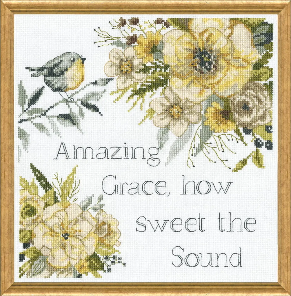 Crea la tua 'Amazing Grace' a Punto Croce - Kit Design Works 25x25