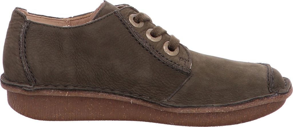 Clarks Komfort Schnürschuhe Damen 31363137313835 Oliv 38 EU Produktbild 28