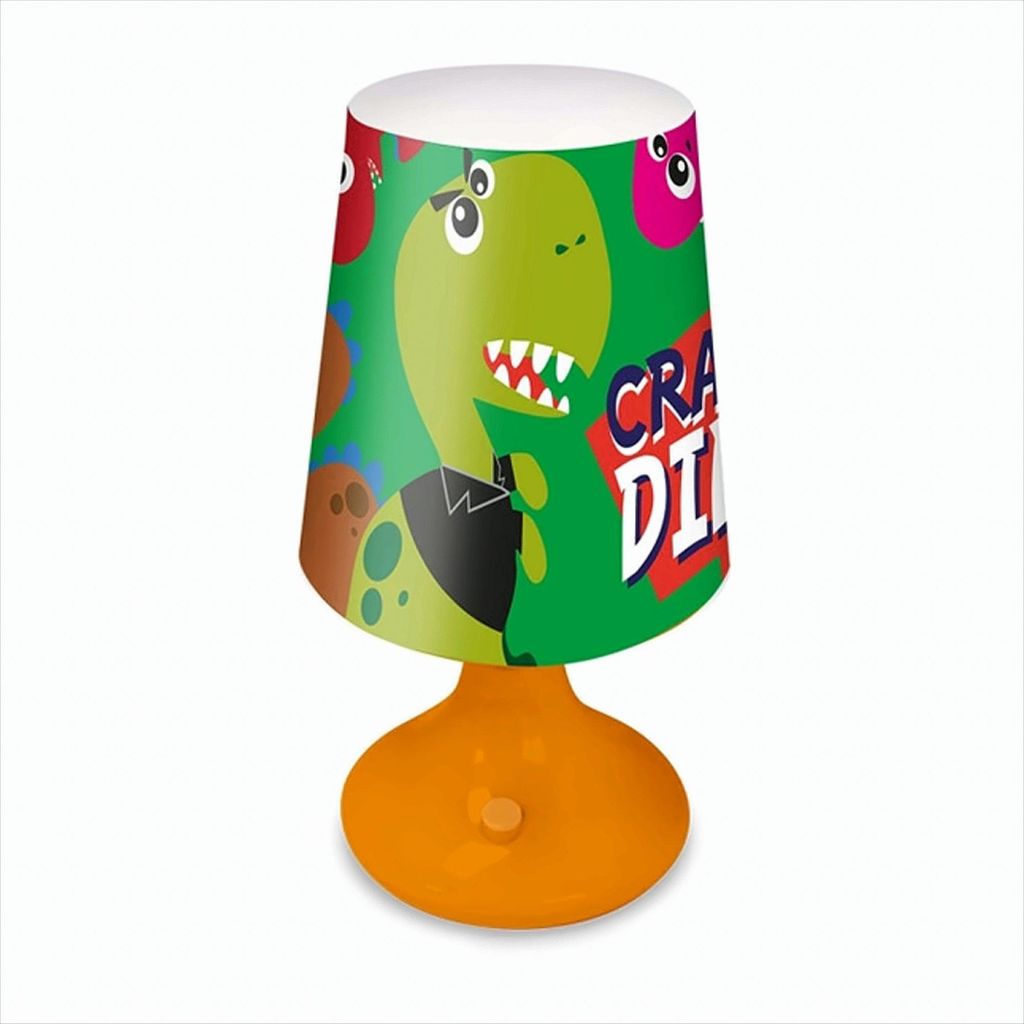 Kids Licensing Tischlampe Dinosaurier LED Nachtlicht grün Kinderzimmer